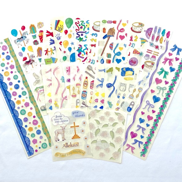 Creative Memories Child Themed Sticker Lot - Picture 1 of 6